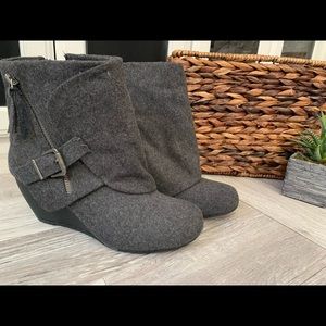 Blowfish wedge booties